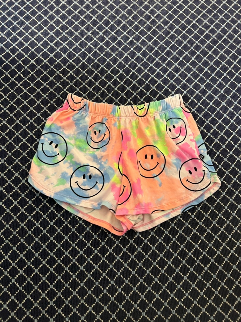 Pixie Lane Tie Dye Smiley Shorts